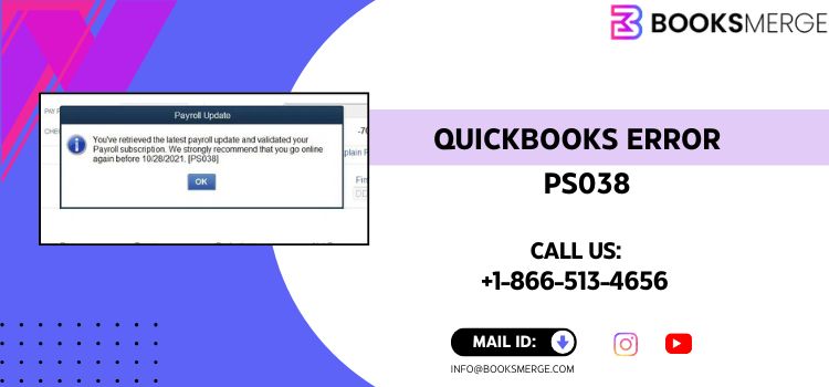 QuickBooks Error PS038